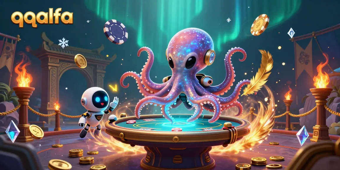 QQalfa menyediakan permainan slot dan papan poker dengan efek 3D yang memukau dan menarik.
