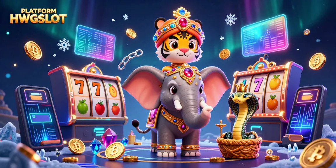 Engage in thrilling gameplay at PLATFORM HWGSLOT with vibrant graphics and iconic characters amidst exciting jackpots.