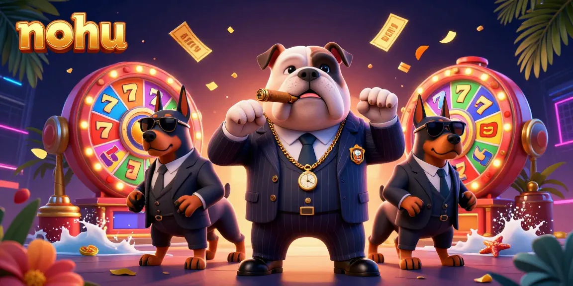 Experience thrilling nohu slot action with colorful characters and dynamic gameplay elements.