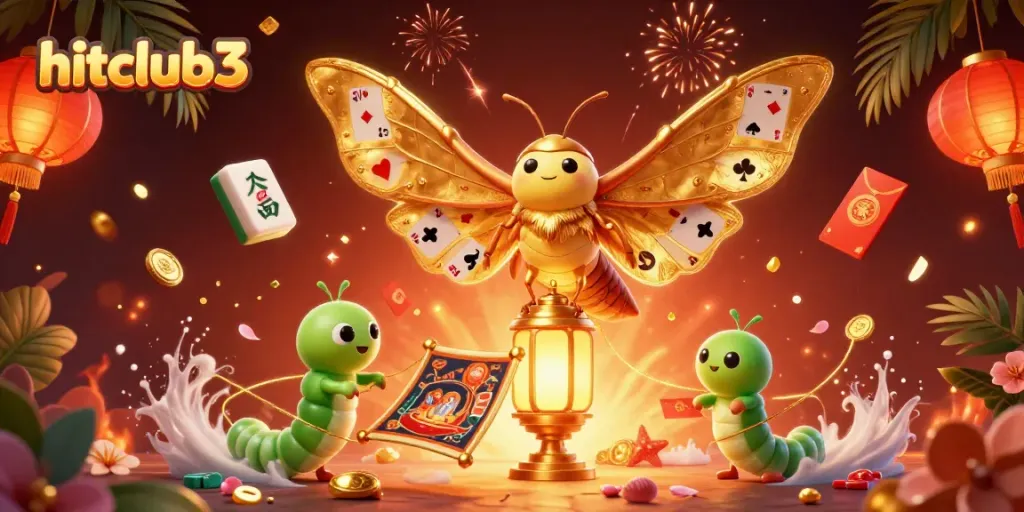 Experience exciting gaming at hitclub3 with dynamic casino illustrations featuring vibrant motifs and rich details.