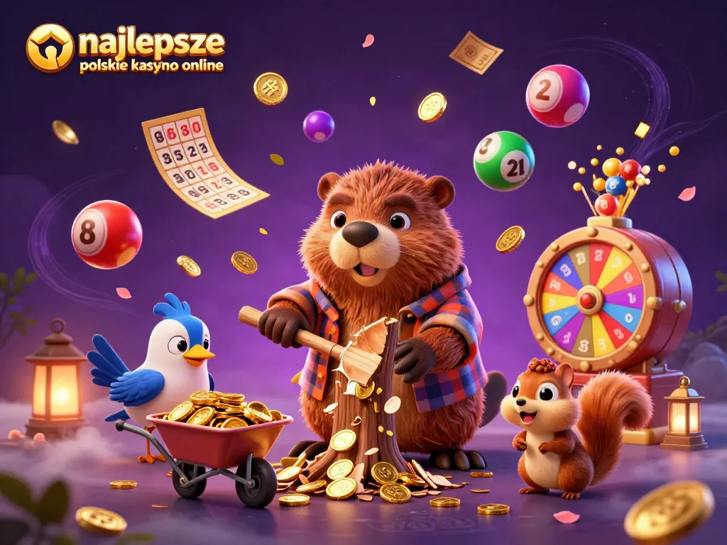 Experience the thrill of najlepsze polskie kasyno online with vibrant characters and dynamic casino elements.