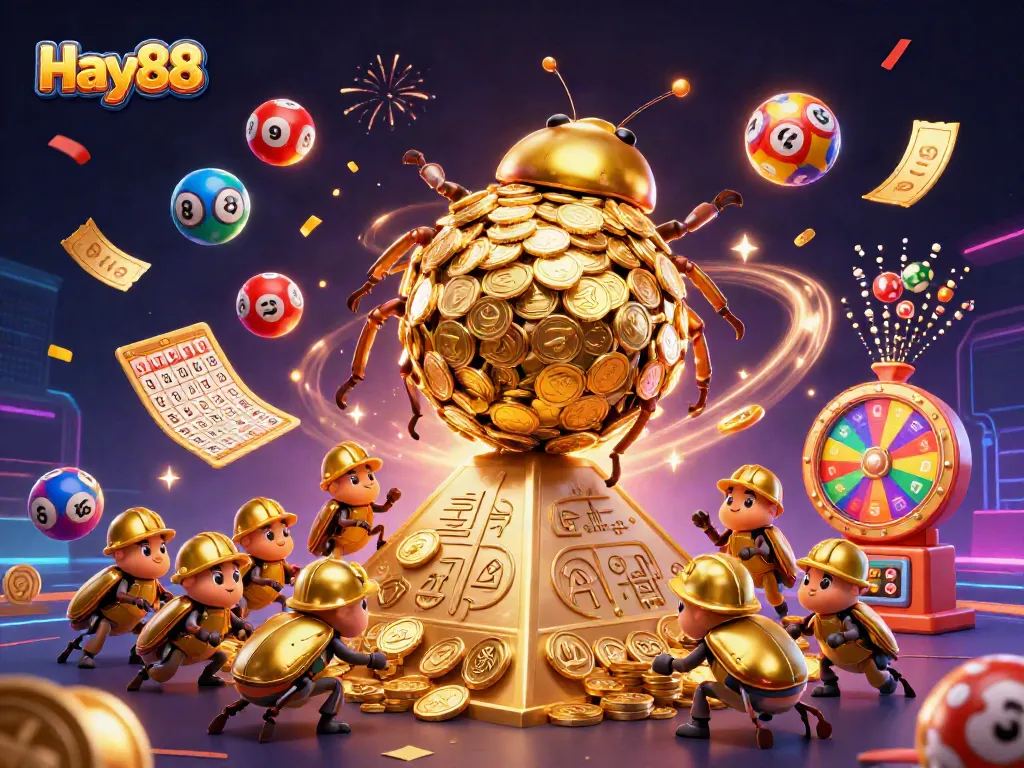 Experience the excitement of Hay88 as colorful elements and characters bring gaming to life!