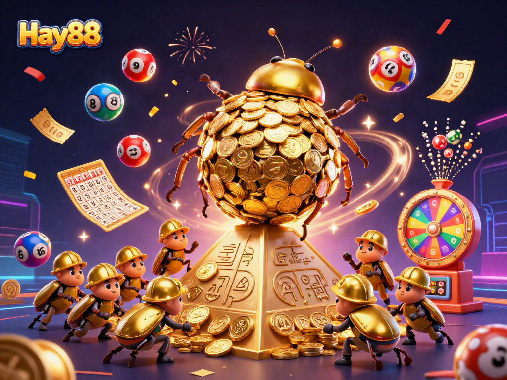 Experience the excitement of Hay88 as colorful elements and characters bring gaming to life!