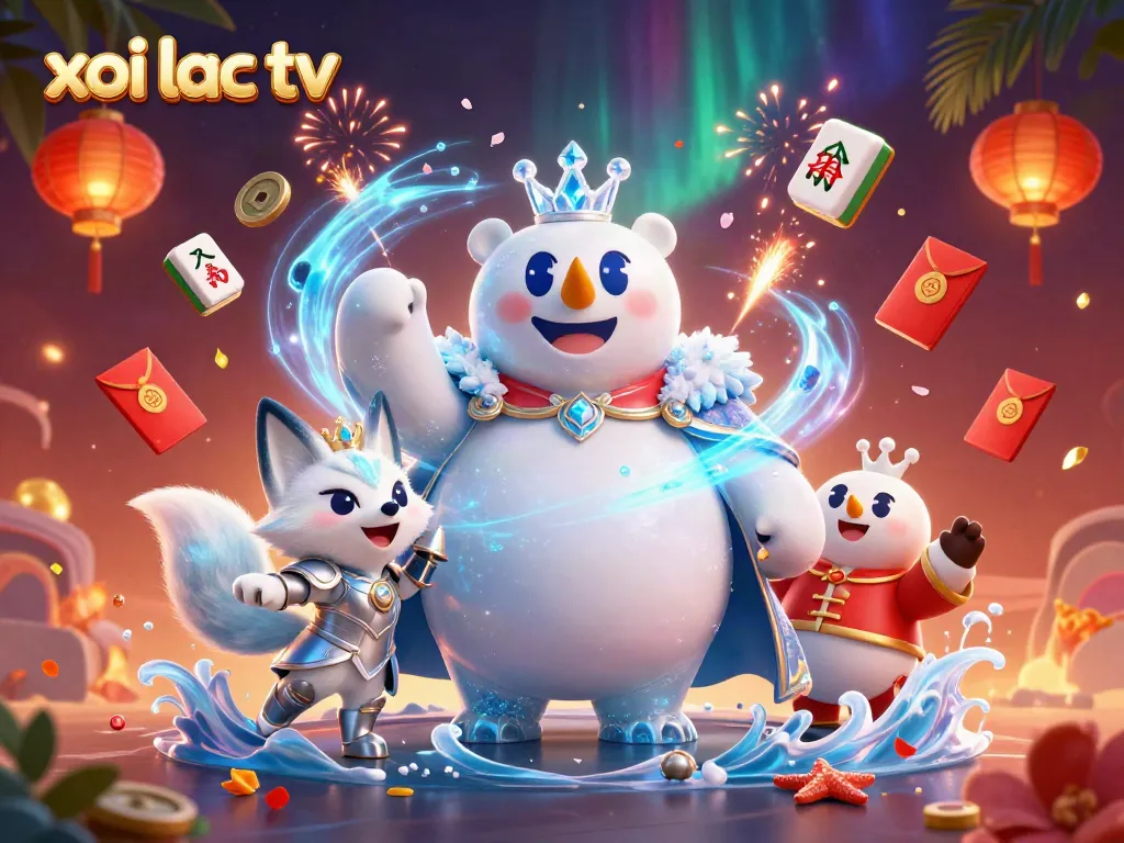 Experience xoi lac tv in high stakes gaming featuring vibrant characters and dynamic casino elements.