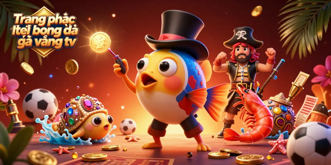 Engage in sports betting excitement with Trang phát trực tiếp bóng đá gà vàng tv featuring vibrant characters and lively elements.