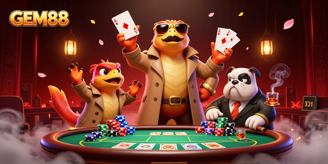 GEM88 raptors in a trench coat trying to bluff a bouncer at a casino.