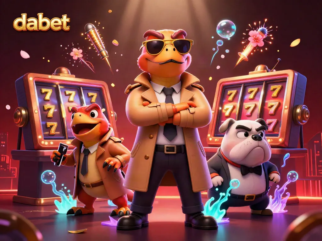 Experience the excitement at dabet, where vibrant slot reels and animated raptors intrigue players.