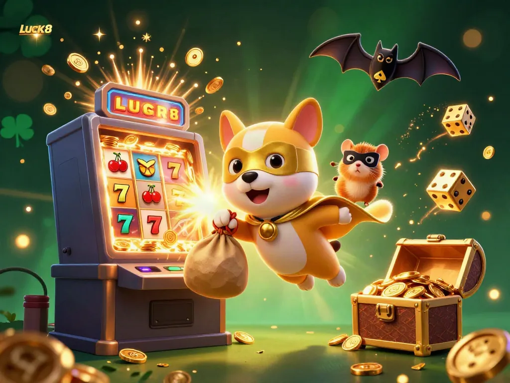 Spin and win big at LUCK8 with a vibrant casino adventure featuring jackpot symbols.