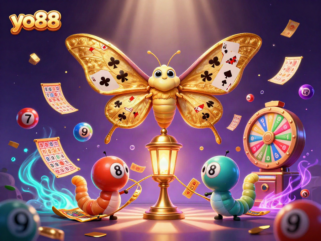 Spin the winning lottery balls in the vibrant yo88 casino designs filled with excitement.