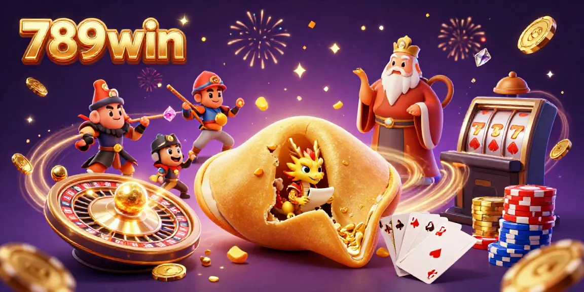 Play and win big with 789win at this vibrant casino scene featuring exciting gameplay.