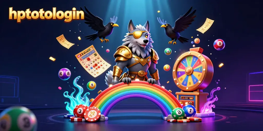 Engage in thrilling gameplay at hptotologin with colorful lottery balls, vibrant prize wheels, and more.