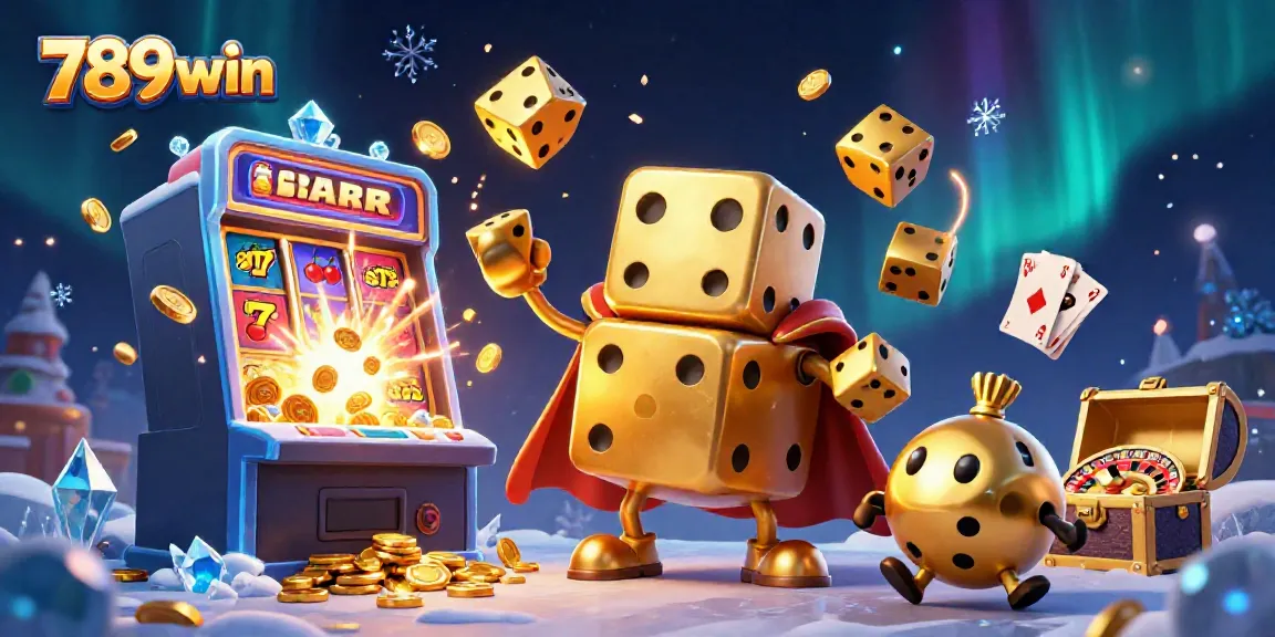 Engage with the vibrant 789win casino world featuring golden dice and jackpot thrills.