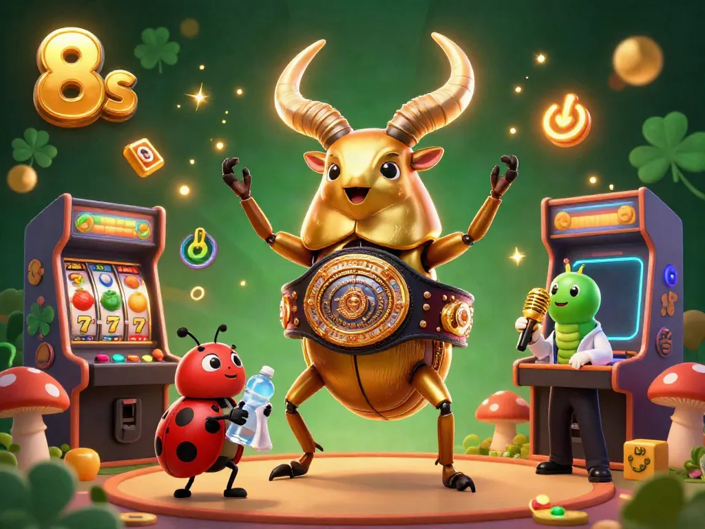 Engage in winning strategies at 8s casino with vibrant characters in a dynamic game scene.