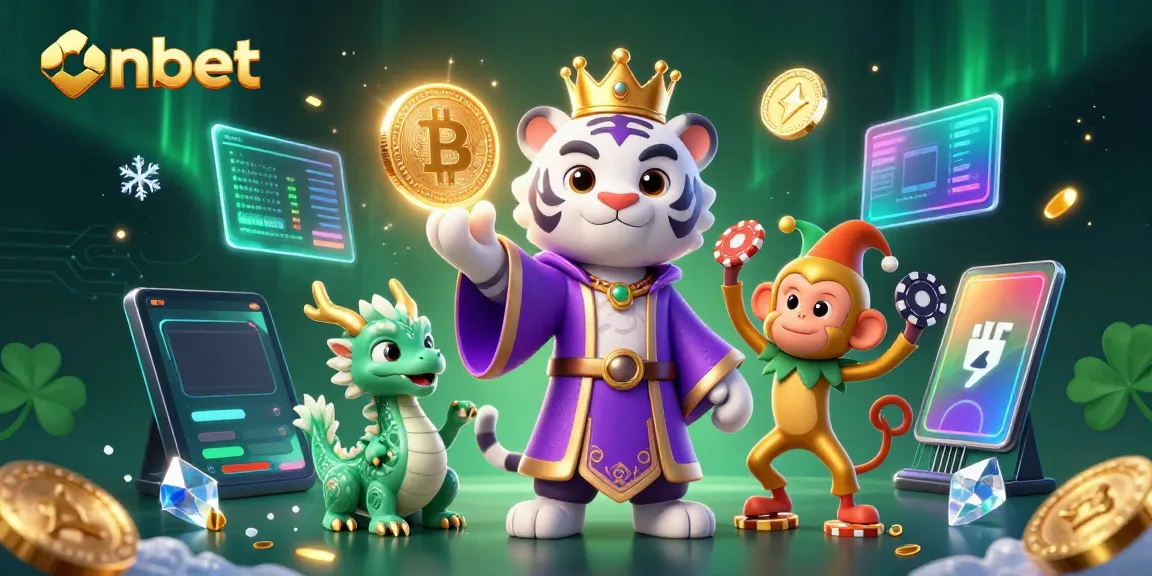Engage in thrilling online gaming at onbet with vibrant characters and captivating casino elements.