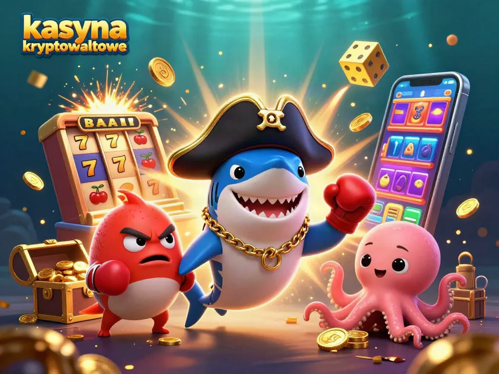 Join the excitement of kasyna kryptowalutowe with vibrant characters and dynamic game elements.