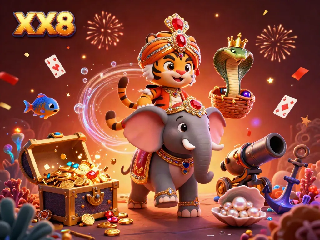 Engage in thrilling action with the XX8 casino adventure featuring rich animations and vibrant treasures.