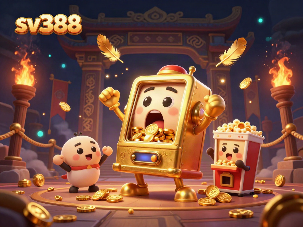 Join the excitement at sv388 as golden slots hit jackpots and coins spill in celebration.